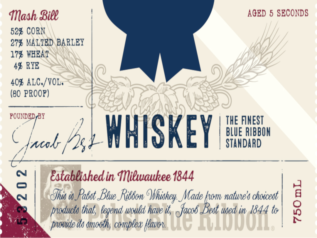 You are currently viewing PBR Labeled Whiskey